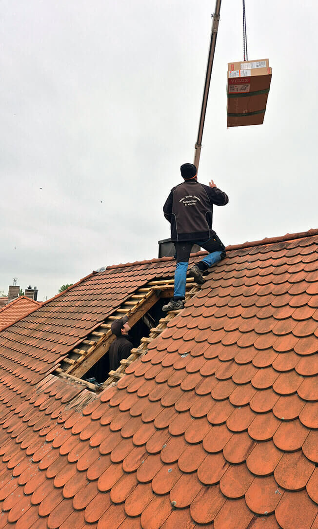 Dachdeckermeister Björn Valenta